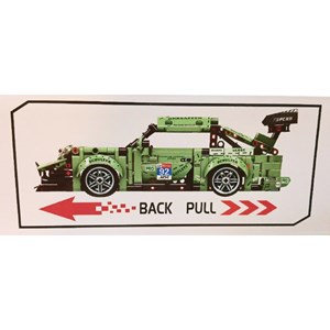 لگو تکنیک ماشین عقب کش 612 قطعه مدل 8201_اسباب بازی لگو