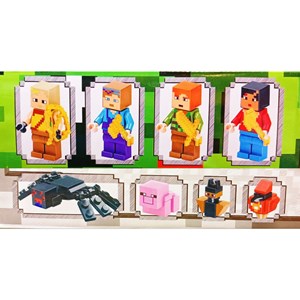 لگو ماینکرافت 588 قطعه مدل 1101 Minecraft_اسباب بازی لگو