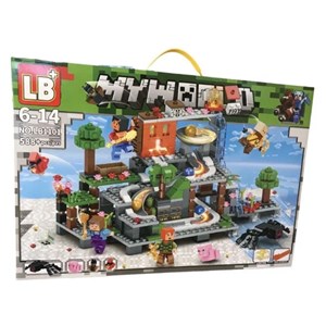 لگو ماینکرافت 588 قطعه مدل 1101 Minecraft_اسباب بازی لگو