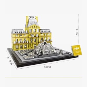 لگو کریتور موزه لوور پاریس 807 قطعه مدل LX A444_اسباب بازی لگو