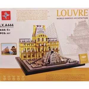 لگو کریتور موزه لوور پاریس 807 قطعه مدل LX A444_اسباب بازی لگو