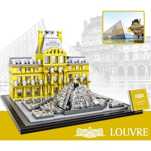 لگو کریتور موزه لوور پاریس 807 قطعه مدل LX A444_اسباب بازی لگو