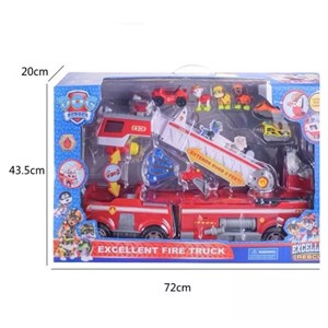 اسباب بازی ماشین آتش نشانی سگ های نگهبان به همراه 3 فیگور PAW Patrol_اسباب بازی ماشین