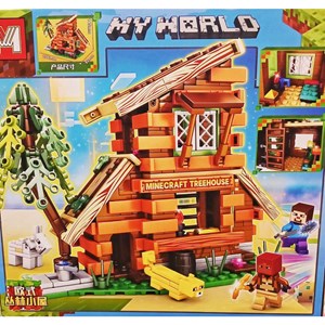 لگو ماینکرافت کلبه جنگلی 541 قطعه مدل MG1220 Minecraft_اسباب بازی لگو