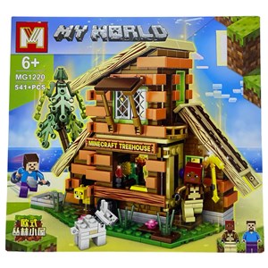 لگو ماینکرافت کلبه جنگلی 541 قطعه مدل MG1220 Minecraft_اسباب بازی لگو