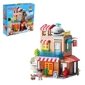 لگو دوپلو خانه عروسکی 141 قطعه فلو مدل FEELO GENIUS ARCHITECT 1810_اسباب بازی لگو