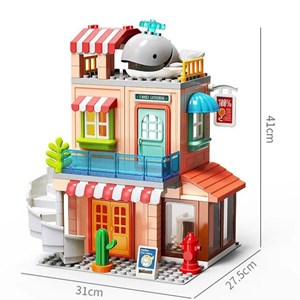 لگو دوپلو خانه عروسکی 141 قطعه فلو مدل FEELO GENIUS ARCHITECT 1810_اسباب بازی لگو