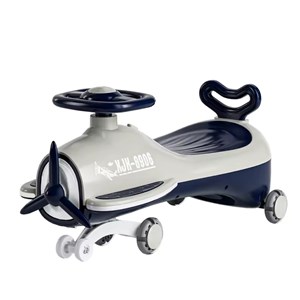 سه چرخه پلاسماکار چراغدار و موزیکال طرح هواپیما (لوپ کار)_اسباب بازی سه چرخه