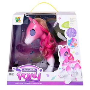 ربات اسباب بازی کنترلی شارژی مدل پونی یونیکورن صورتی Remote Control Unicorn_اسباب بازی ربات