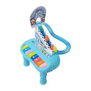 اسباب بازی پیانو پایه دار با پله و سرسره ی پنگوئن Ice Penguins Slide & Piano Toy_اسباب بازی موسیقی