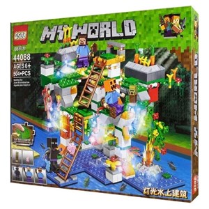 لگو ماینکرافت خانه درختی چراغدار 504 قطعه مدل 44088 Minecraft_اسباب بازی لگو