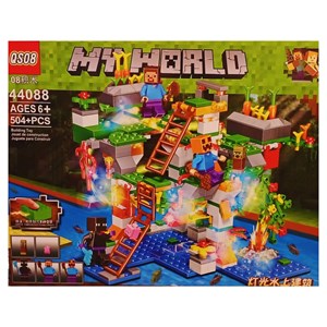 لگو ماینکرافت خانه درختی چراغدار 504 قطعه مدل 44088 Minecraft_اسباب بازی لگو