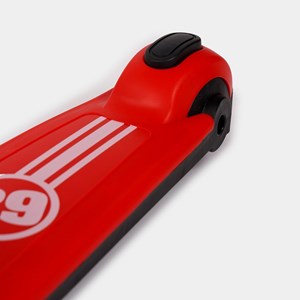 اسکوتر سه چرخ تاشو طرح ماشین رنگ قرمز_اسکوتر