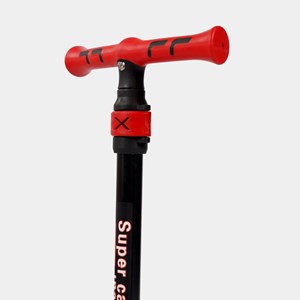 اسکوتر سه چرخ تاشو طرح ماشین رنگ قرمز_اسکوتر