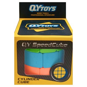 روبیک استوانه خودرنگ 3×3 برند کای وای QiYi مدل 731 EQY_بازی فکری