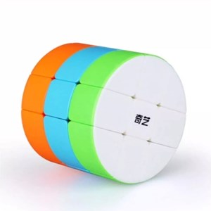 روبیک استوانه خودرنگ 3×3 برند کای وای QiYi مدل 731 EQY_بازی فکری