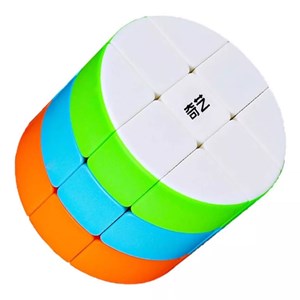 روبیک استوانه خودرنگ 3×3 برند کای وای QiYi مدل 731 EQY_بازی فکری