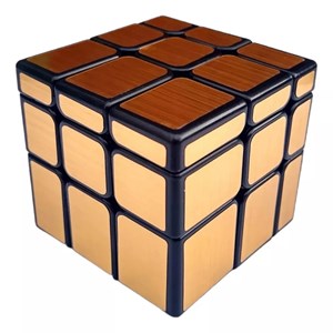 مکعب روبیک حجمی آینه ای طلایی برند مویو میلانگ MOYU مدل 8816 MF_بازی فکری