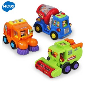 پک سه تایی ماشین اسباب بازی هولی تویز Hola Toys_اسباب بازی ماشین