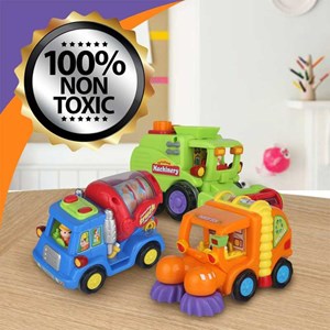 پک سه تایی ماشین اسباب بازی هولی تویز Hola Toys_اسباب بازی ماشین