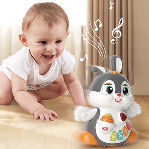 اسباب بازی خرگوش موزیکال هولی تویز مدل HE9991 Dancing Bunny HOLA TOYS_اسباب بازی نوزادی
