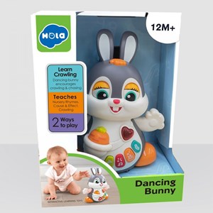 اسباب بازی خرگوش موزیکال هولی تویز مدل HE9991 Dancing Bunny HOLA TOYS_اسباب بازی نوزادی