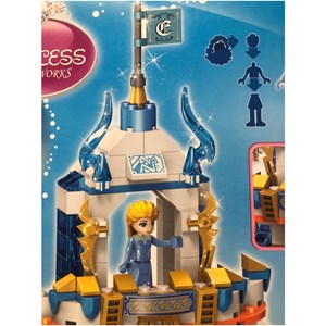 لگو دیزنی قصر السا فروزن 201 قطعه مدل 20038_اسباب بازی لگو