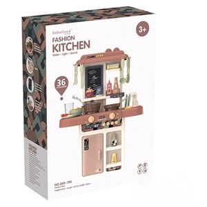 ست اسباب بازی آشپزخانه 36 پارچه مدل Fashion kitchen 889_190_اسباب بازی لوازم خانگی