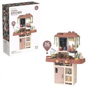 ست اسباب بازی آشپزخانه 36 پارچه مدل Fashion kitchen 889_190_اسباب بازی لوازم خانگی