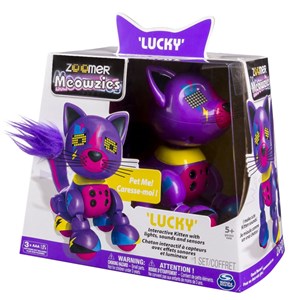 عروسک رباتیک زومر میومیو رنگ بنفش مدل Zoomer Meowzies Asst_عروسک رباتیک