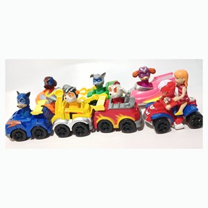 اکشن فیگور های سگ های نگهبان مجموعه 7 عددی_اسباب بازی اکشن فیگور