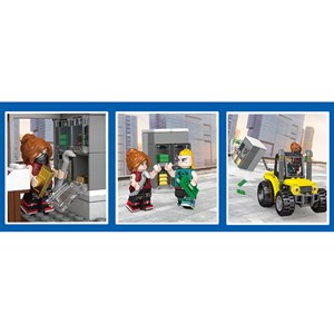 لگو سیتی ایستگاه پلیس شهر 431 قطعه مدل 78006 DECOOL Police Station City_اسباب بازی لگو