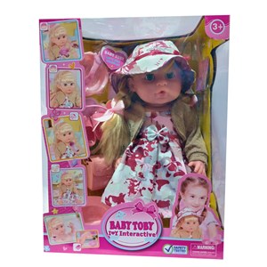 عروسک دخترانه جدید بیبی بورن با لباس زمستانی مدل BABY TOBy_اسباب بازی عروسک دخترانه