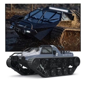 تانک کنترلی فلزی پلیس مقیاس 1:12_اسباب بازی ماشین کنترلی