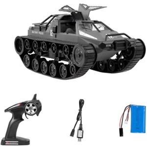 تانک کنترلی فلزی پلیس مقیاس 1:12_اسباب بازی ماشین کنترلی