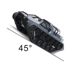 تانک کنترلی فلزی پلیس مقیاس 1:12_اسباب بازی ماشین کنترلی