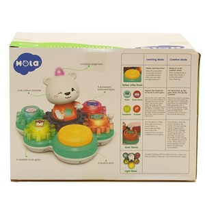 اسباب بازی درام خرس هولی تویز مدل Hola Toys E8993_اسباب بازی موسیقی
