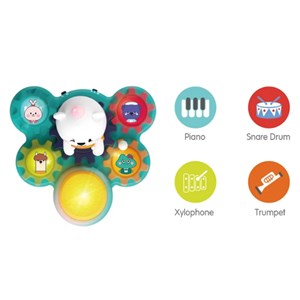 اسباب بازی درام خرس هولی تویز مدل Hola Toys E8993_اسباب بازی موسیقی