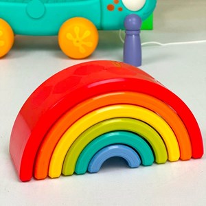 پازل آفتاب پرست رنگین کمانی هولی تویز مدل Hola Toys HE795700_اسباب بازی نوزادی