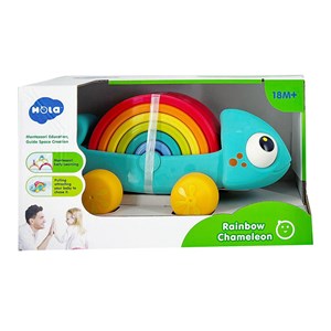 پازل آفتاب پرست رنگین کمانی هولی تویز مدل Hola Toys HE795700_اسباب بازی نوزادی