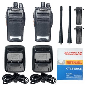 بیسیم واکی تاکی باوفنگ شارژی اورجینال با چراغ قوه بسته دو عددی مدل Baofeng BF-777S talkie-walkie_اسباب بازی تفنگ