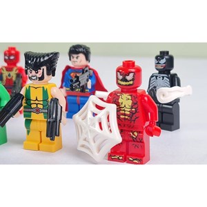 اکشن فیگور لگو 12 عددی انتقام جویان و لیگ عدالت_اسباب بازی اکشن فیگور