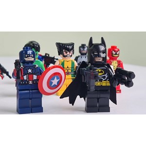 اکشن فیگور لگو 12 عددی انتقام جویان و لیگ عدالت_اسباب بازی اکشن فیگور