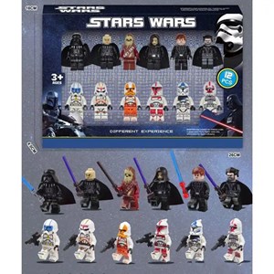 اکشن فیگور لگو 12 عددی طرح جنگ ستارگان_اسباب بازی اکشن فیگور