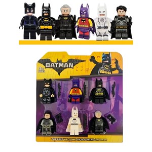اکشن فیگور لگو بتمن مجموعه 6 عددی_اسباب بازی اکشن فیگور