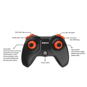 کوادکوپتر سایما مدل syma X38_اسباب بازی کوادکوپتر