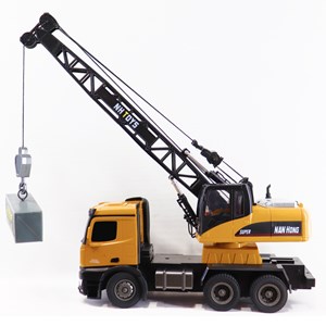 اسباب بازی جرثقیل کنترلی بزرگ مقیاس 1:14 مدل REMOTE CONTROL LIFTING CRANE NAN HONG 9913_اسباب بازی ماشین کنترلی