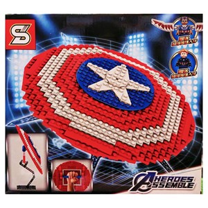 لگو مارول سپر کاپیتان آمریکا 405 قطعه مدل Captain America Lego SY1454_اسباب بازی لگو