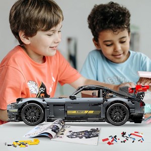 لگو تکنیک ماشین مسابقه ای 2872 قطعه با مقیاس 1:8 مدل Mould King 13123 Technik Sports Car Model_اسباب بازی لگو