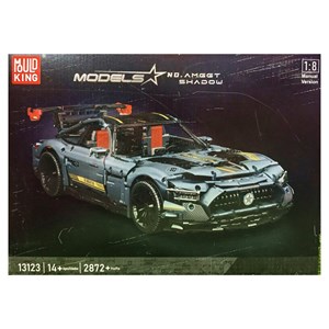 لگو تکنیک ماشین مسابقه ای 2872 قطعه با مقیاس 1:8 مدل Mould King 13123 Technik Sports Car Model_اسباب بازی لگو